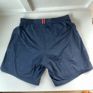 Tracksmith Session Short, 7 inch inseam, Navy, like-new